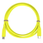PremiumCord silikónový USB-C - USB-C žltá / Kábel / 60W / PD / 480 Mbps / 1,5 m (ku31sa15y)