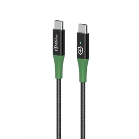 MicroConnect SMART Charge USB-C čierna / Kábel USB-C / 2 m / 480 Mbit/s (MC-SMART USB-C-C-02)