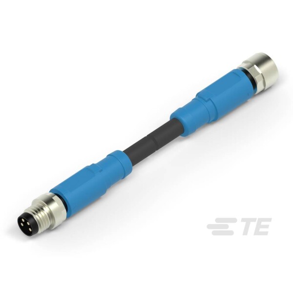 TE Connectivity upravený zástrčkový konektor pre senzory - aktory, T4062113004-002, 1 ks; T4062113004-002
