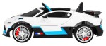 Mamido Detské elektrické autíčko Bugatti Divo biele