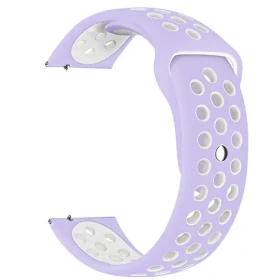 Beline Sport Silicone fialovo-biely / Remienok pre smartwatch / 20mm / silikón
