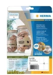 Herma Silphie etikety 105x148mm hnedá / Etikety / permanentná / 80 ks / 20 listov (10756)