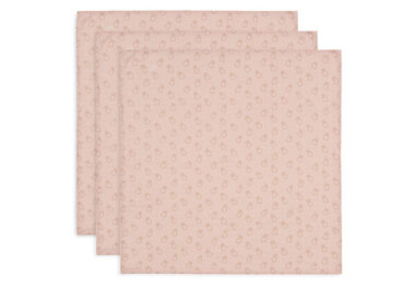 Jollein Plienky 3 ks 70x70 cm Miffy Silhouettes Wild Rose (535-851-68067)