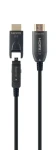 Gembird CCBP-HDMID-AOC 50m / optický kábel HDMI / 4K60hz (CCBP-HDMID-AOC-50M)