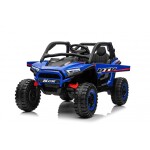 Mamido Mamido Elektrické autíčko Buggy UTV KCK 4x4 modré 24V | 800W | 50 kg | EVA | LED | 2,4 Ghz | ECO koža