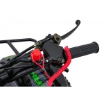 Mamido Detská benzínová štvorkolka RamiGO WILDPEAK 110CC čierno-zelená