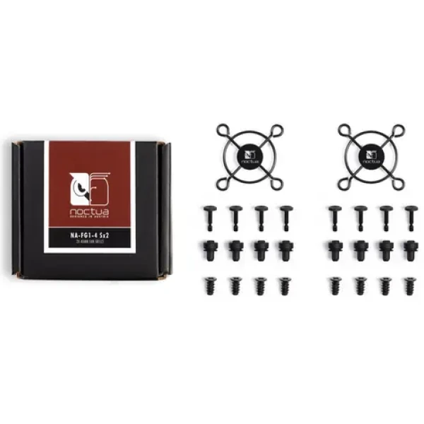 Noctua NA-FG1-4 Sx2 (2ks) čierna / Mriežka pre ventilátor / 40 mm (NA-FG1-4 SX2)