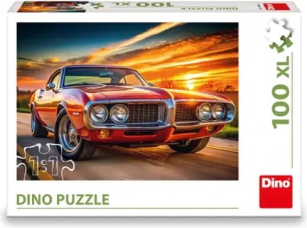Dino Firebird pri západe slnka