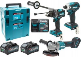 Makita DK0125G301 / Sada aku náradia: DF001G amp; TD001G amp; GA005G amp; MBOX / 40V / 2x 4.0Ah (DK0125G301)