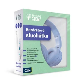 Albi Kúzelné čítanie - Bezdrôtové slúchadlá modrá