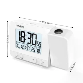 Garni 140W Digitálny budík s projekciou času a vnútornej teploty (GARNI 140W)