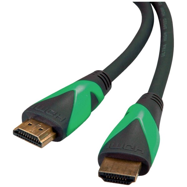 Roline green HDMI prepojovací kábel Zástrčka HDMI-A, Zástrčka HDMI-A 3.00 m čierna 11.44.6012 bez halogénov, krytie TPE HDMI kábel; 11446012