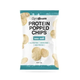 Proteínové chipsy - GymBeam (morská soľ, 40 g) (37996-1-seasalt)