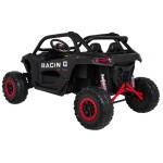 Mamido Elektrické autíčko RACING Road 2000 4x120W 24V čierne