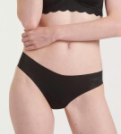 Dámske nohavičky ZERO Microfibre 2.0 Hipstring - BLACK - čierne 0004 - SLOGGI BLACK XS