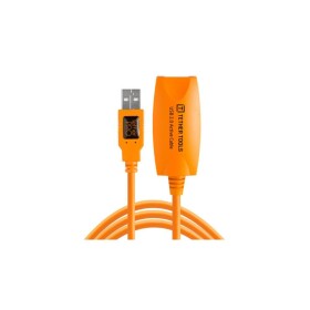 Tether Tools USB kábel USB 2.0 USB-A zástrčka, USB-A zásuvka 5.00 m oranžová Aktívne so zosilnením signálu CU1917; CU1917