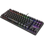 Marvo KG901 (CZ) čierna / mechanická klávesnica / USB / RGB / CZamp;SK layout / Jixian Blue / 87 kláves / 1.6m (KG901 CZ/SK)