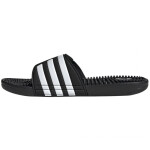 Pánske žabky Adissage M F35580 Black and white - Adidas 43 černá s bílou