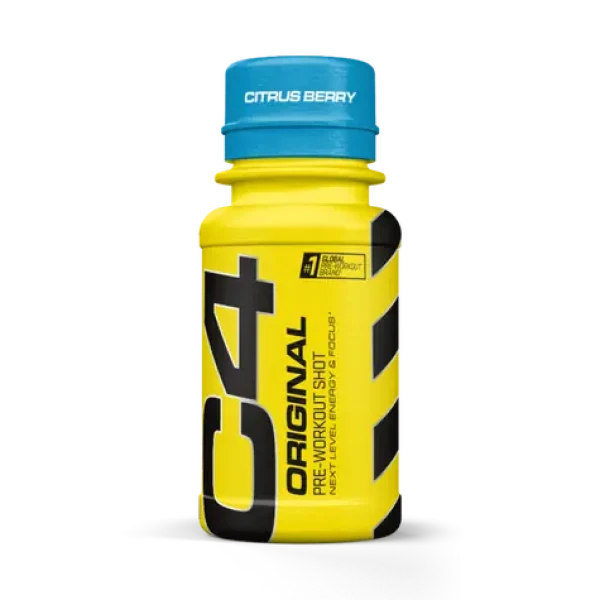 C4 Original PWO Shot - Cellucor (citrus berry, 60 ml) (94870-1-60ml-citrusberry)
