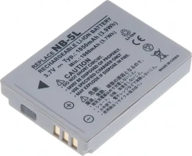 T6 Power Batéria Canon NB-5L / 1050mAh / šedá (DCCA0010)