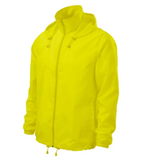 Windy unisex vetrovka neónovo žltá 2XL