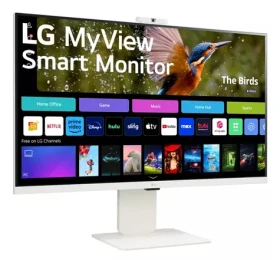 31.5" LG 32SR85U-W biela / Monitor / IPS / 3840 x 2160 / 16:9 / 60 Hz / 400 cd/m2 / repro (32SR85U-W)
