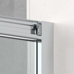 Sprchové dvere 140 cm, bezbariérový vstup, SAT TEX BB SATTEXDBB140CRT SATTEXDBB140CRT