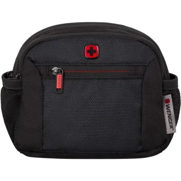 Wenger Pasový batoh čierna / 19 x 16 x 7 / polyester (611875)