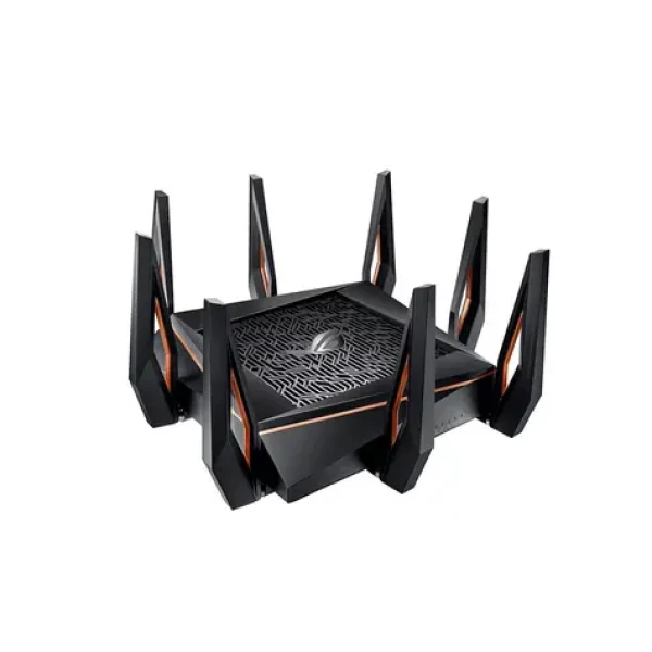 ASUS GT-AX11000 / MESH router AC5400 / Tri-band / 2.4GHz - 1148Mbps / 5GHz - 4804Mbps / GWAN + 4x GLAN / 2x USB 3.0 (90IG04H0-MO3G00)