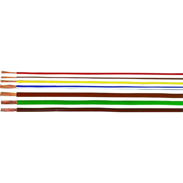 HELU 28484-500 vedenie vo vozidlách, FLRY-A, 1 x 0.35 mm², čierna, 500 m; 28484-500