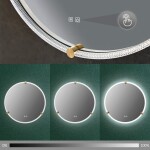 Tutumi - Zrkadlo LED 60cm 106 HOM-02699