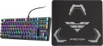 PREYON Klawiatura Preyon Red Blitz Claw (PRBC87B) + Podkładka gamingowa Preyon Falcon Speed M (PFS40)