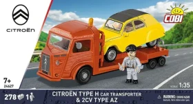 Cobi 24627 Citroën Type H prepravník áut + 2CV Type AZ