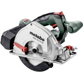 Metabo MKS 18 LTX 58 Aku ručná kotúčová píla Hĺbka rezu max. (90 °) 58 mm 18 V; 600771890