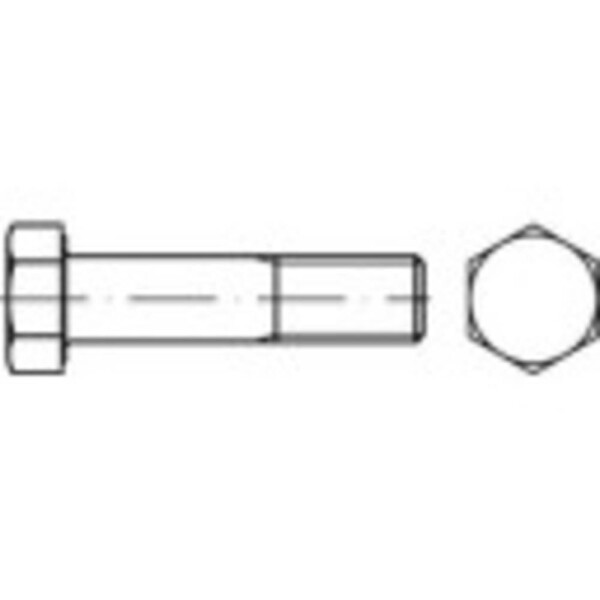 Šesťhranné skrutky TOOLCRAFT 146305 M24 DIN 7990 85 mm oceľ 10 ks; 146305