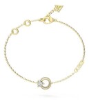 Guess Pozlátený náramok so zirkónmi M`ama Non M`ama JUBB04663JWYG 21 cm