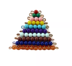 Moyo Montessori Moyo Montessori Stojan s korálkovými schodmi