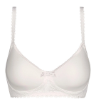 Dámska podprsenka s kosticami PLAYTEX WIREFREE PADDED BRA - PLAYTEX - biela 90 D