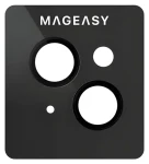 SwitchEasy LenzGuard čierna / Ochranné sklo šošoviek fotoaparátu / Zafír / Apple iPhone 15/15 PLUS (MPH517029BK23)