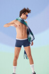Pánske boxerky GO ABC 2.0 Hipster 2P - MODRÁ - modrá 00RA - SLOGGI BLUE L