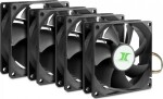 Inter-Tech IPC 80mm 4-pack (88887290)