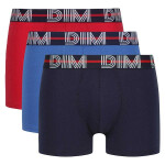 Pánske boxerky 3 ks DIM POWERFUL BOXERS 3x - DIM - červené XL