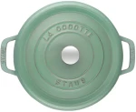 Staub La Cocotte Kastról s pokrievkou mätová / 6.7 l / liatina (40508-707-0)