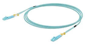 Ubiquiti UACC-OFC-MM-3M / Optický patch kabel / LC-LC / Duplex / OM3 / 10Gbps / 3m / modrá (UACC-OFC-MM-3M)