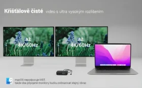 I-TEC USB-C Dual HDMI Docking Station / Dokovacia stanica / 2× HDMI 4K / 6× USB / LAN / PD 100W (C31DUALHDMIDPD100)