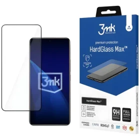3mk HardGlass Max čierna / Tvrdené sklo / XIAOMI Redmi Note 15 Pre 4G / 9H / 0,3 mm