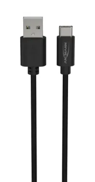 Ansmann Dátový a nabíjací kábel USB-A - USB-C / Dátový kábel / 100 cm (1700-0130)