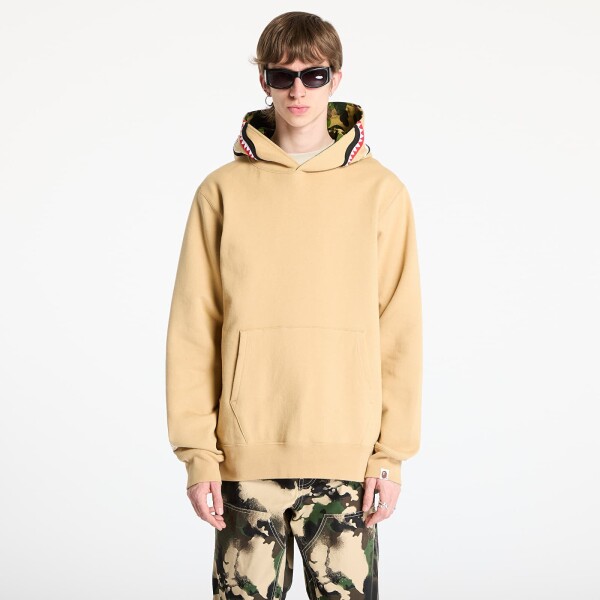 Mikina A BATHING APE Abc Camo Shark Pullover Hoodie UNISEX Beige M