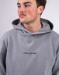 ONE OF XX Grey Melange Embroidered Hoodie Grey Melange S