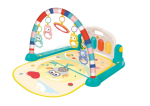 Mamido Cvičebná podložka pre bábätká s hudobným klavírom a sovou so zvukmi
